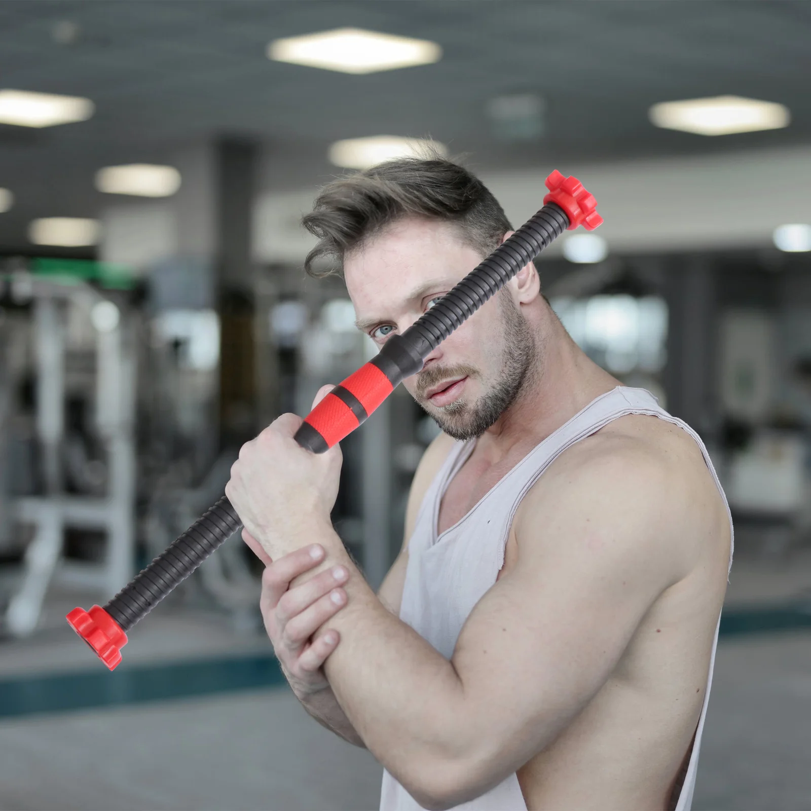 2-х шт. набор штанг для гантелей тяжелая атлетика воротник с шпиновым замком