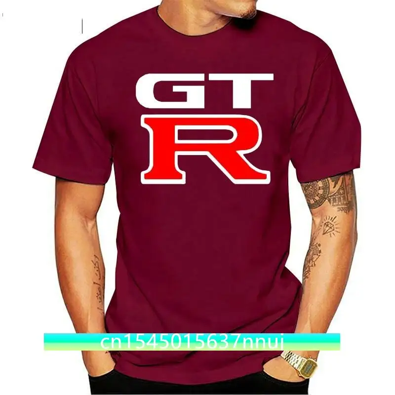 

2020 Hot Sale 100% cotton GT-R T-SHIRT S-3X skyline gtr Classic Japanese car fans r35 drift street race boost turbo Tee shirt