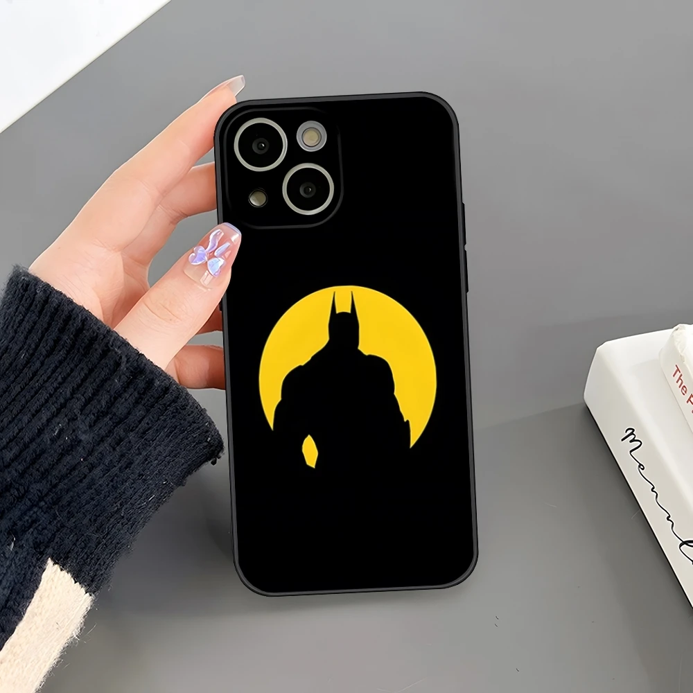 Крутой чехол для телефона с изображением супергероя Бэтмена 14 Pro Max Iphone 15 16 12 Mini 11 13