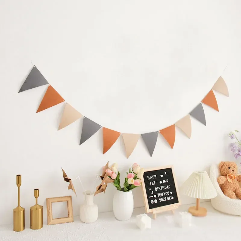 

Войлочные баннеры гирлянды Чувствовал Флаг 12 штук