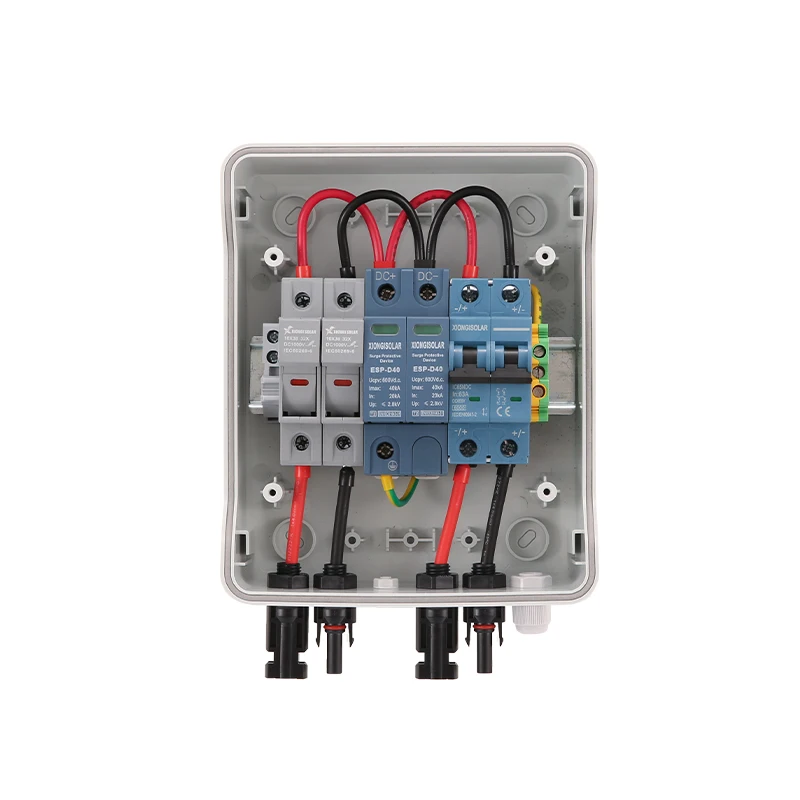 XIONGI Солнечная фотоэлектрическая объединительная коробка с молниезащитой 1-1-600 В