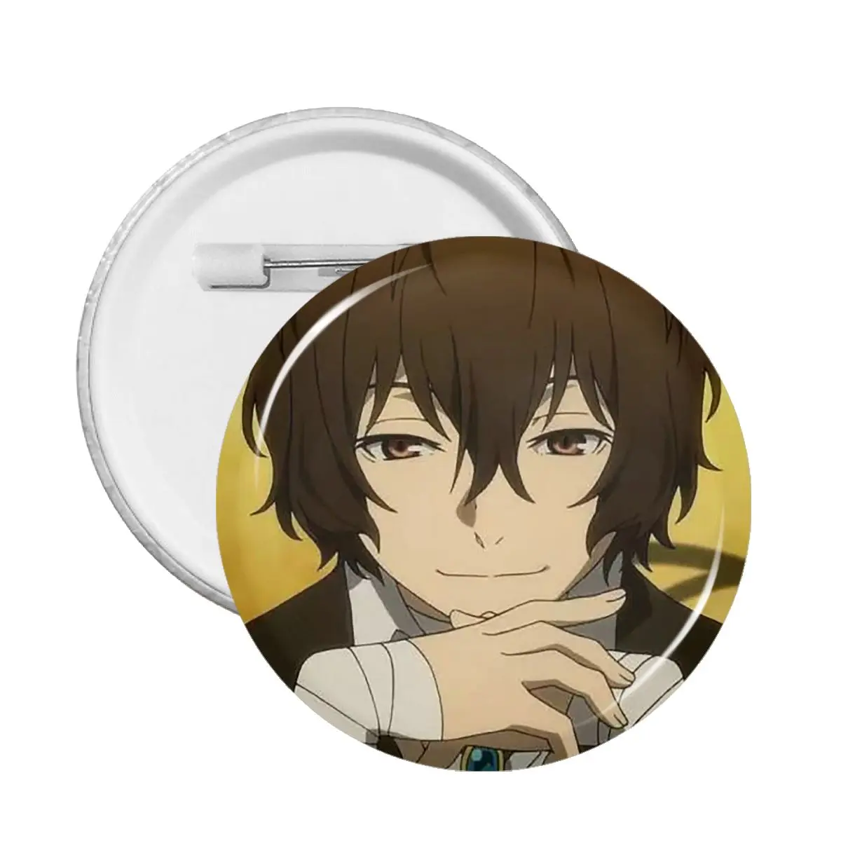 

Дазай Осаму аниме булавка бродячие собаки значок подарок модная мягкая булавка на лацкан забавные булавки для рюкзака Брошь булавка