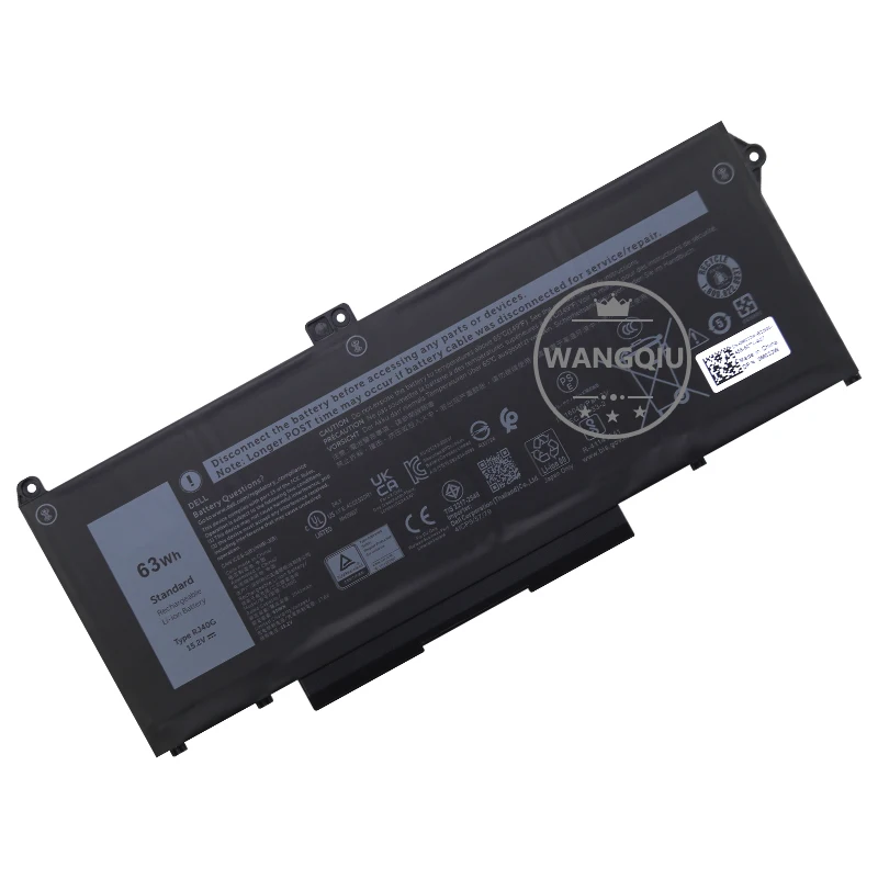 Для DELL Latitude 5520 5420 Precision 3560 RJ40G WY9DX 01K2CF 075X16 P104F P137G 0WK3F1 аккумулятор для ноутбука
