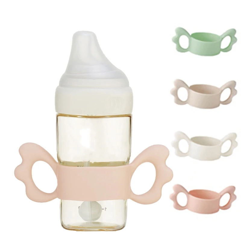 

Newborn Bottle Grip Handle Infants Wide Caliber Milk Bottle Hand Shank for Hegen Baby Feeding Bottle Accessories