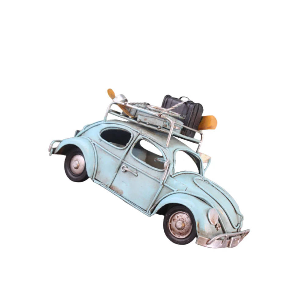 Литой под давлением Volkwagen Beetle игрушка винтажный декор украшение для дома