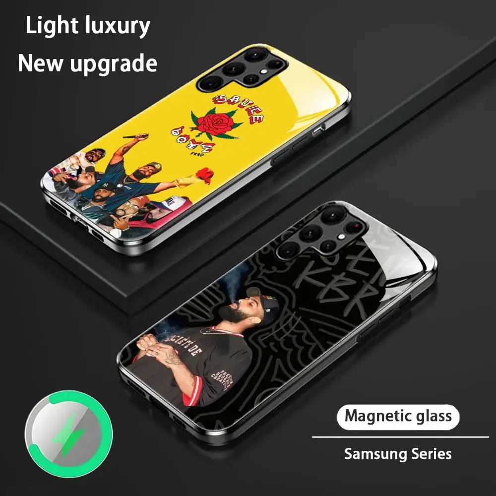 Чехол для телефона Rose E-Eiadio Saucs Trend Hot Samsung S25 S24 S23 S22 S21 S20 Plus Ultra Note20 стеклянный