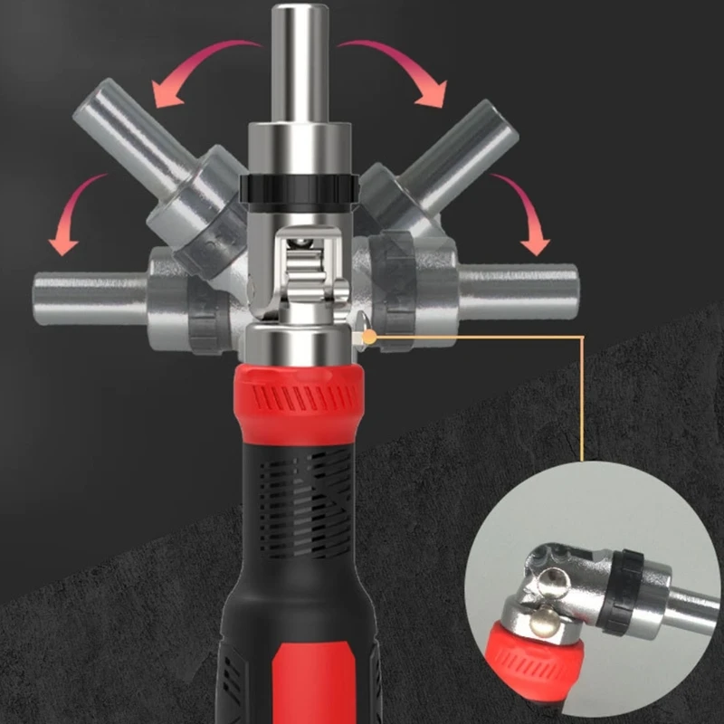 

47/77Pcs Screwdriver Set with Ratcheting Bit Driver & Sockets for Home & Bike