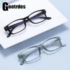 Модные очки для чтения в оправе из поликарбоната для мужчин и женщин, очки с защитой от синего света, компьютерные очки, очки для дальнозоркости, очки унисекс для чтения