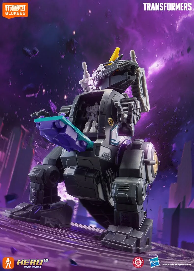 Фото Оригинальные Blokees Transformers Galaxy Version Vol.9, серия Blind Box Megatron, периферийный робот, сборная коллекция игрушек, подарки для детей №4