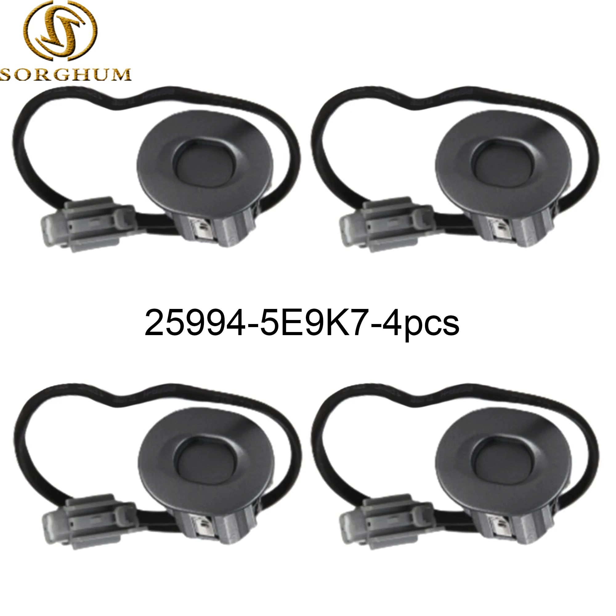 

4pcs 25994-5E9K7 PDC Parking Sensor Distance Control Sensor Reversing Radar For Nissan Bluebird EQ7200 FS3 FS4 01-08 259945E9K7