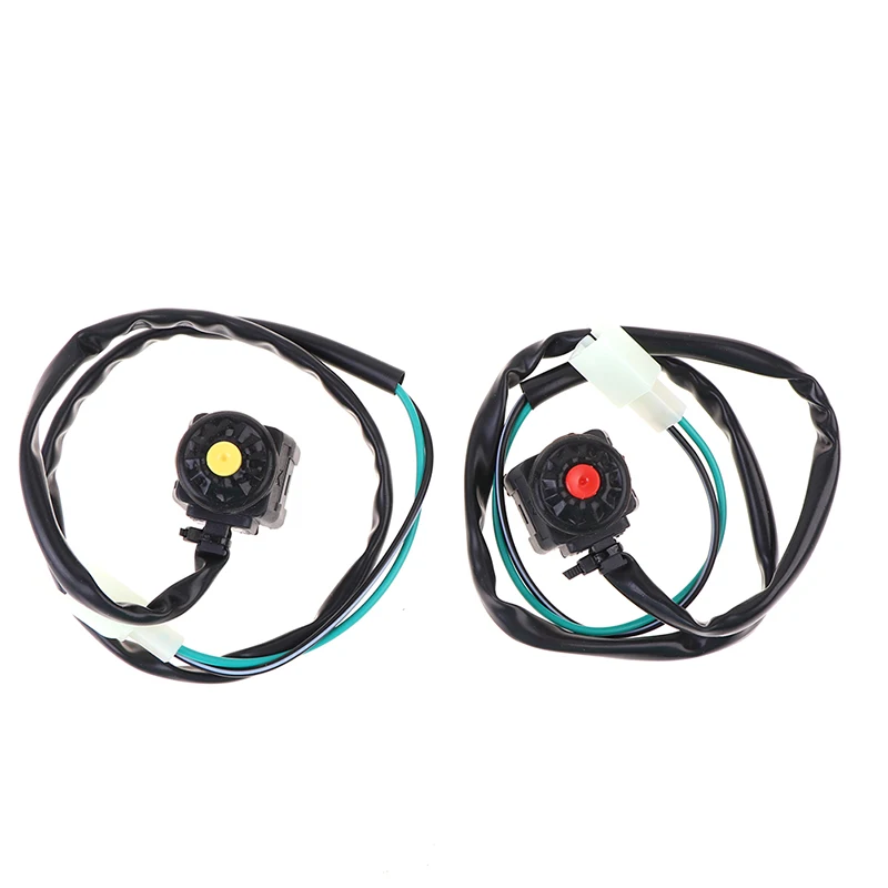 

Universal Motorcycle Kill Switch Red Push Button Horn Starter Dirt Bike ATV UTV Motorbike Yellow/Red motorcycle swich