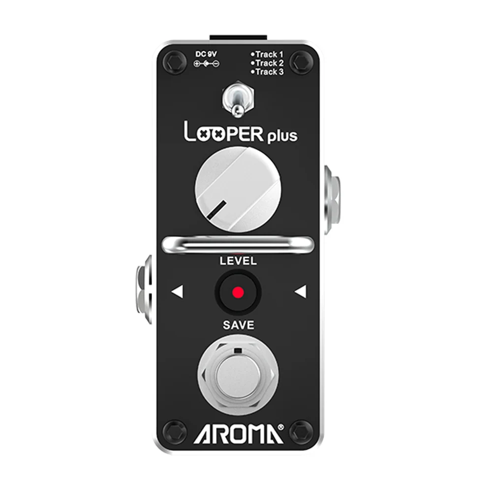 

AROMA ALP-3S LxxPER Plus Guitar Effect Pedal Three Levels of Recording Memory Track Selection Pedal with Volume Adjustment