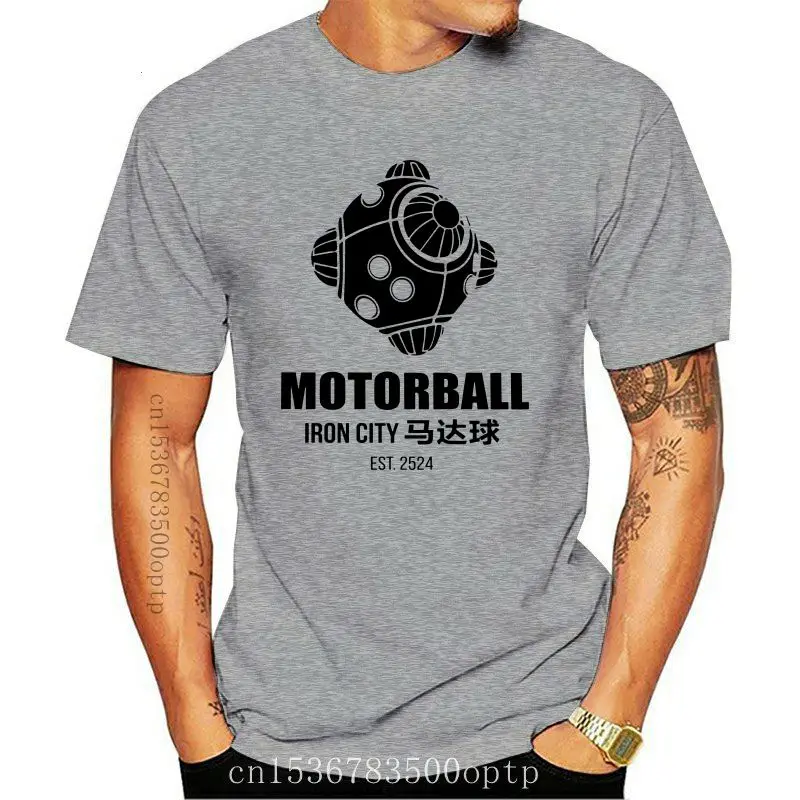 

Man Clothing New Alita Bttle Angel T Shirt Motorball Iron City's Favourite Sport Gally Gunnm Anime T-Shirt Summer Man Tee S
