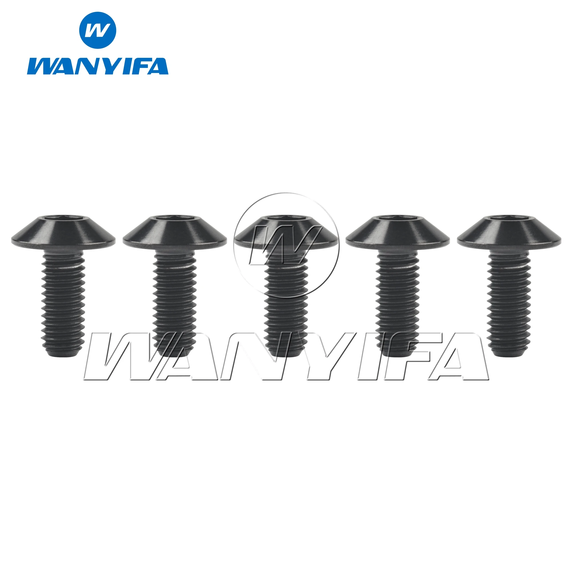 

Титановый болт Wanyifa M6x12/15/20/25/30/35 мм, винты с шестигранной головкой, мотоцикл, велосипед, 5 шт./лот