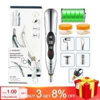 electric acupuncture pen pain relief therapy muscle healing accupunture pen 9 intensity deep tissue point massage rechargeable