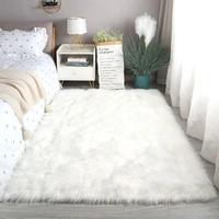 silky fluffy carpet modern home decor long plush shaggy rug childrens play mats sofa living bedroom bedside mat balcony carpets
