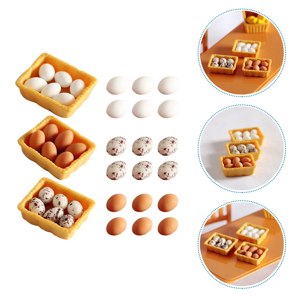 

Кукольные яйца, искусственное мини-яйцо, украшение, миниатюрное искусственное яйцо, пластиковое мини-яйцо для кухни