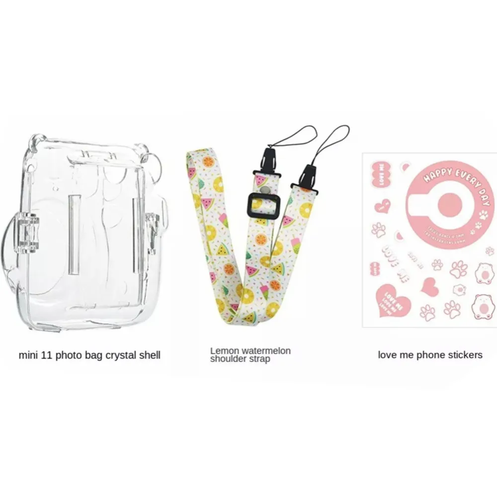 Прозрачная фотосумка для Instax Mini11