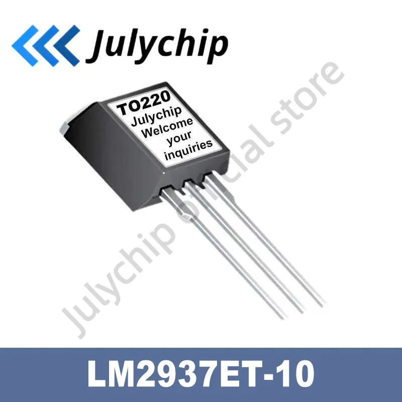 

LM2937ET-10 NEW ORIGINAL Linear Voltage Regulator IC Positive Fixed 1 Output 500mA TO-220-3