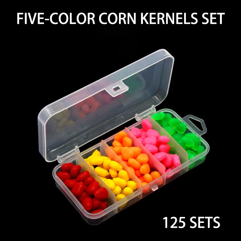 5 цветов искусственная приманка в виде кукурузы для карпа | Спорт и развлечения