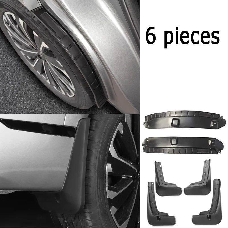 

Для Chery Jaecoo J8 Tiggo 9 2024 2023 автомобильные неразрушающие Брызговики для выпечки краски передние и задние колеса крылья автомобильные аксессуары