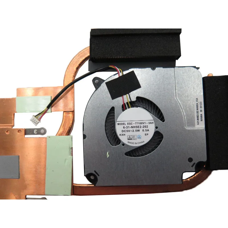 Ноутбук CPU GPU вентилятор и радиатор для CLEVO NH70 6-31-NH70N-103 6-31-NH7EN-100 FLHF FLHJ DFS5M325063B1N-FLHJ