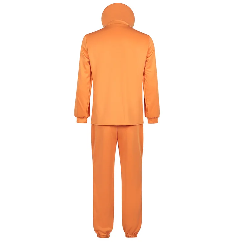 Векторный костюм для косплея из фильма оранжевые брюки Jakect комплект одежды парик