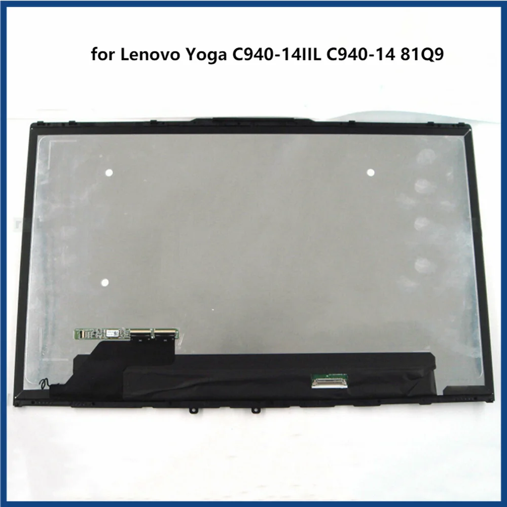 

14 Inch for Lenovo Yoga C940-14IIL C940-14 81Q9 LCD Screen Touch Display Digitizer Assembly IPS FHD 1920x1080 EDP 30pin