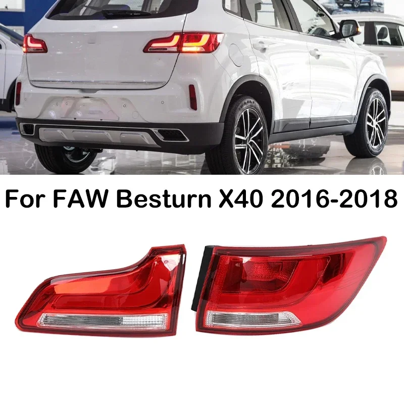 Новый! Для FAW Besturn X40 2016 2017 2018 задний бампер автомобиля фонарь дальнего света в