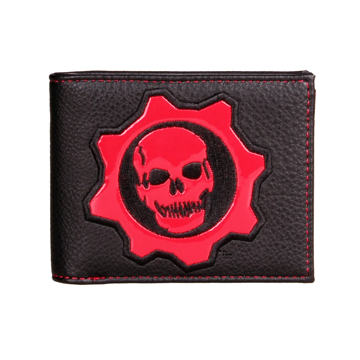 Высококачественный кошелек с вышивкой черепа модная сумка для карт мужчин и