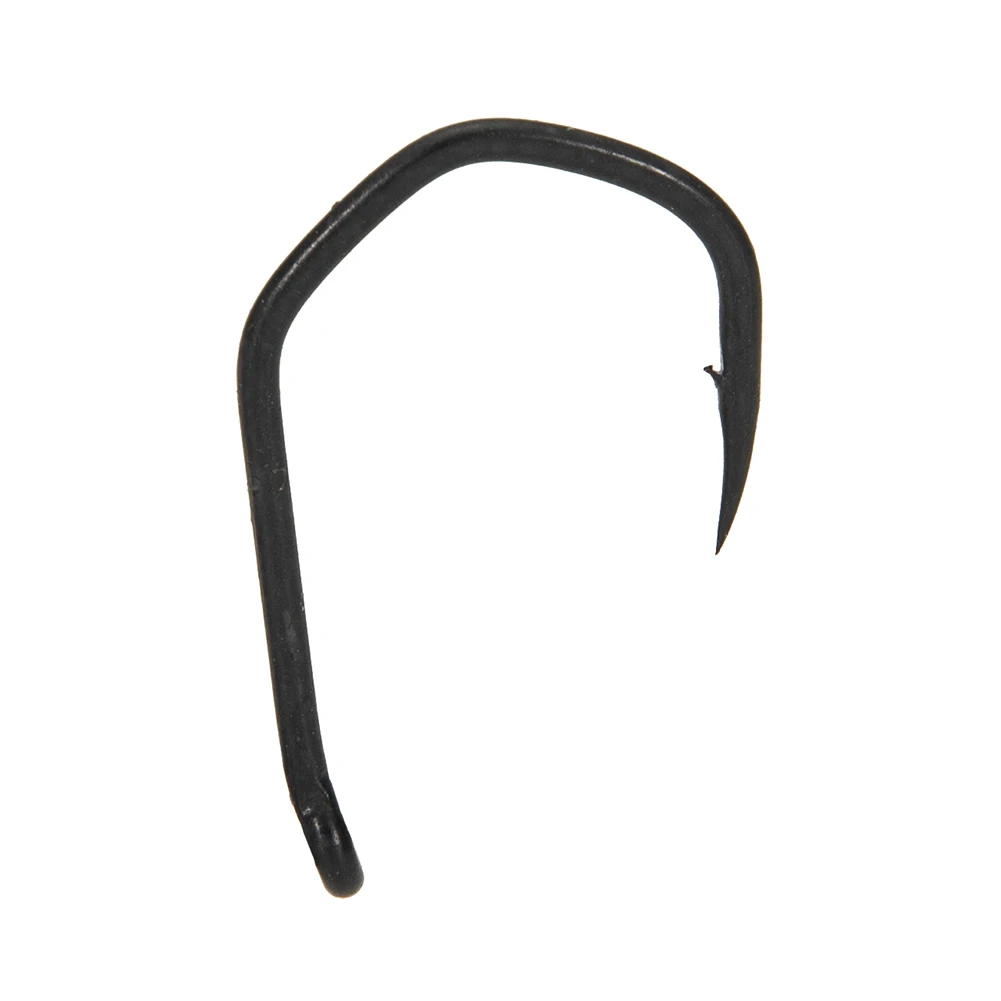 

For Fishing Fishing Hook Terminal Tackle 10pcs 2/4/6/8/10# Black High Carbon Steel V-Curve Barbed Hooks Brand New