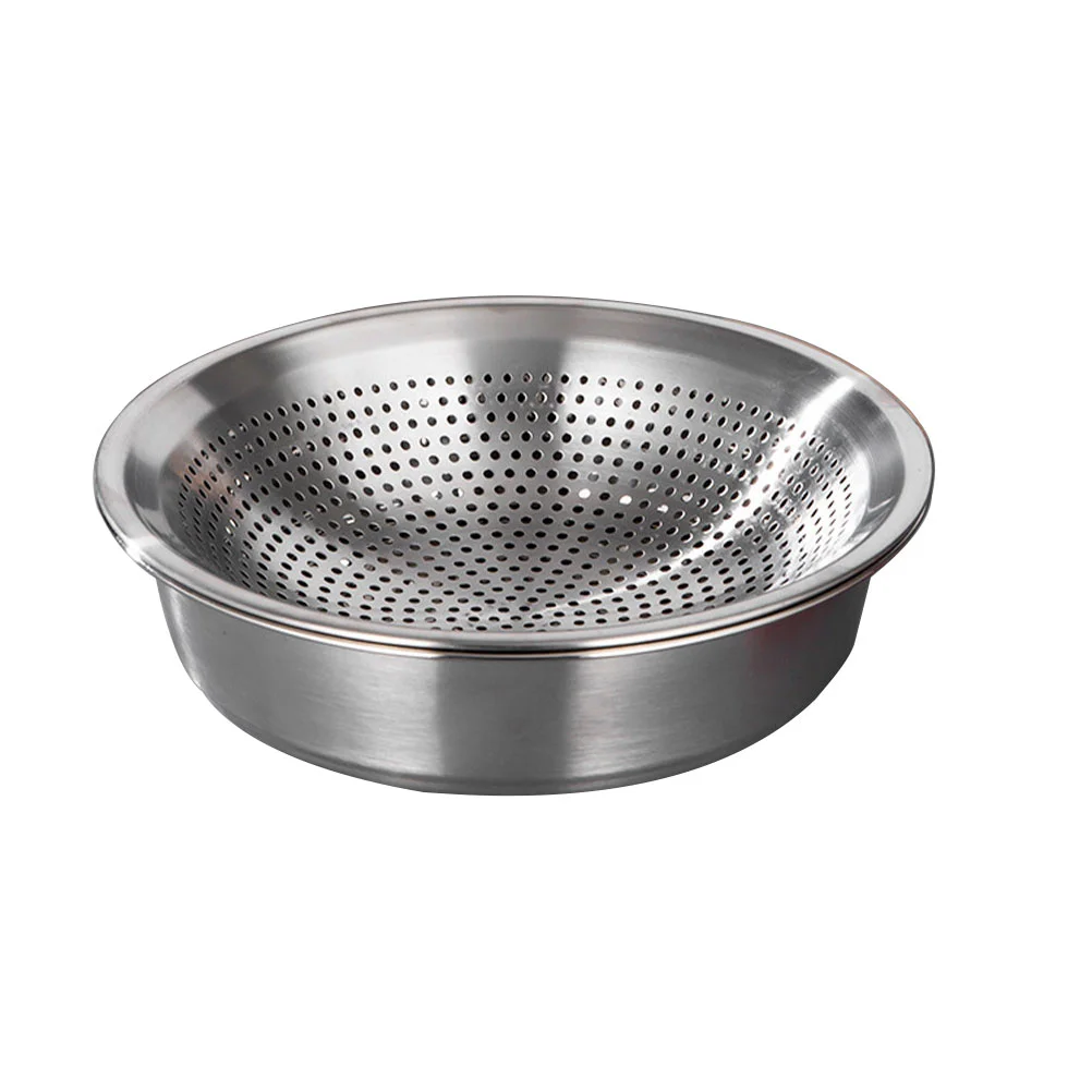 

Strainer Basket Bowl Colander Washing Mesh Drain Fruit Kitchen Rice Pasta Washer Strainersmetal Vegetable Sink Fine Basin