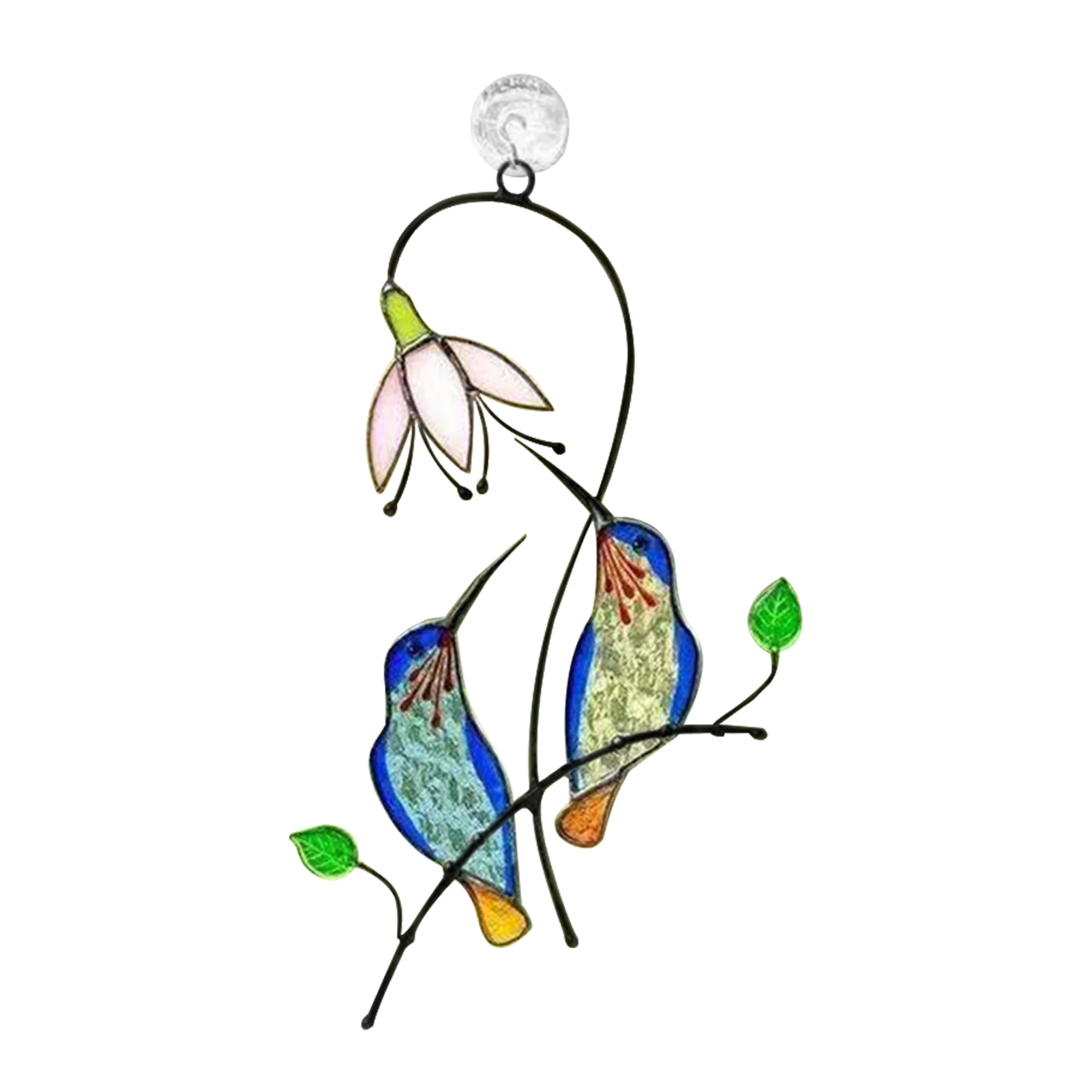 

Подарок универсальный двор декор комнаты домашний сад с присоской для окна спальни Колибри солнцезащитные очки Украшение легкое