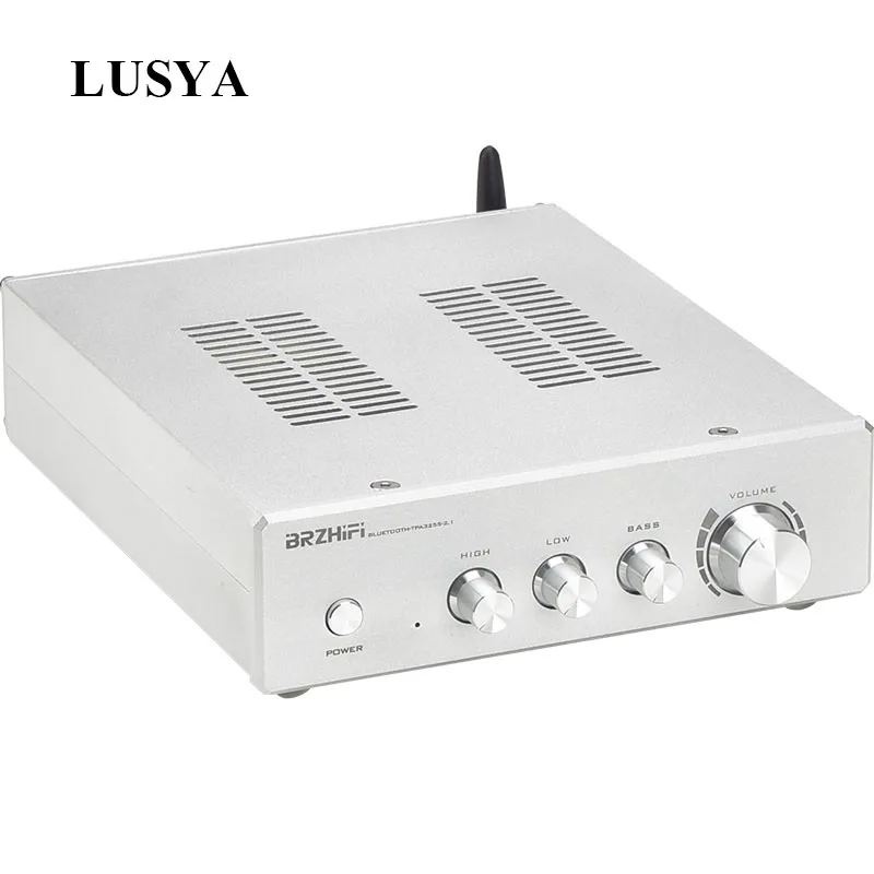 

Lusya Dual TPA3255 Bluetooth 5.0 Subwoofer Amplifier QCC3034 300W*2+600W Stereo HIFI Class D Digital Power Amplifier T0374