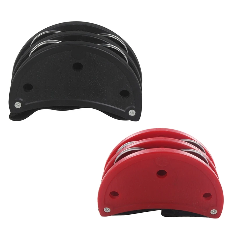 

Hand Foot Jingle Tambourine Jingle Bell Percussion Musical Instrument Hand Held Tambourine Drum Accessory