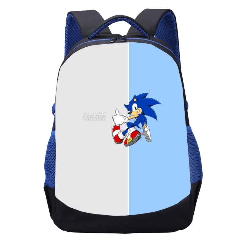 

Sonic The Hedgehog Schoolbag Cartoon Animation Surrounding Fashion High-value Creative Children Students Large-capacity Backpack