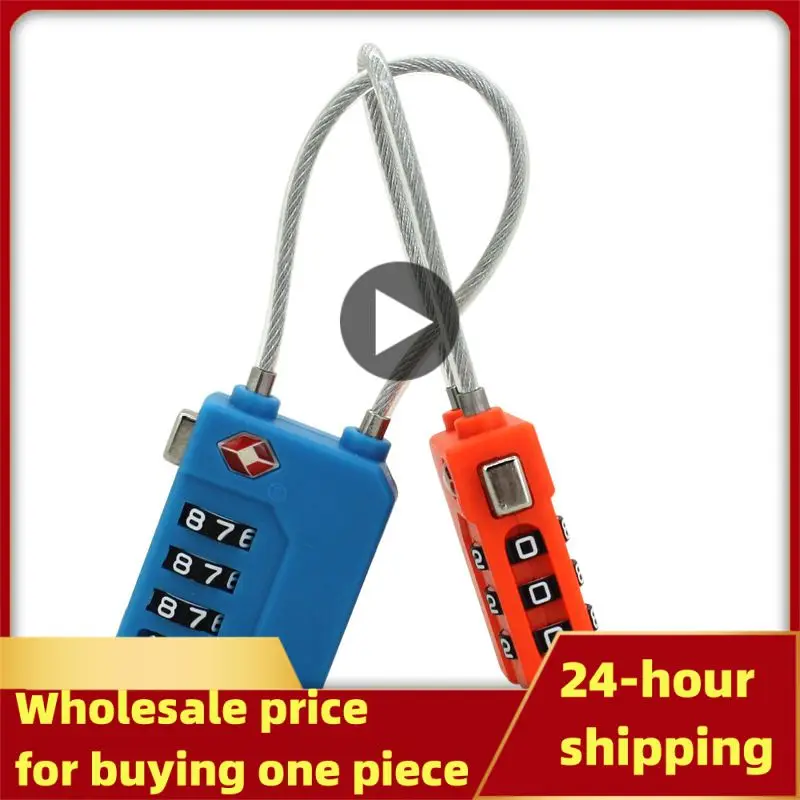 

Digit Password Lock Steel Wire Security Lock Suitcase Luggage Coded Lock Cupboard Cabinet Locker Padlock