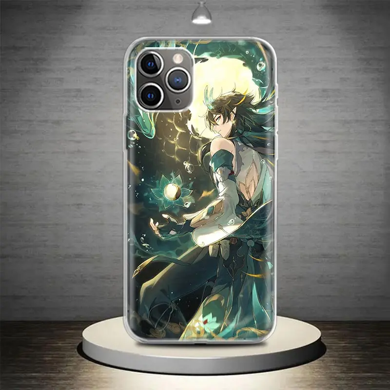 Чехол для телефона Honkai Star Rail Dan Heng чехол iPhone 14 13 Pro 11 15 Art 12 XR X XS Max 7 8 6S Plus SE мягкий с