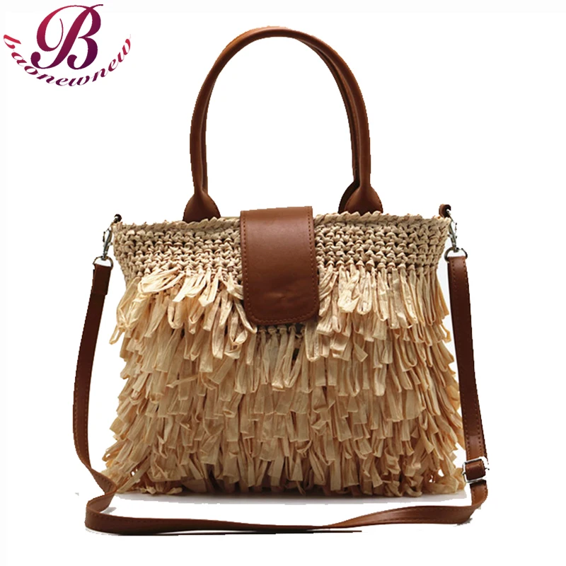 

Соломенные сумки для женщин, новые модные пляжные сумки на плечо, женские кошельки через плечо для отпуска, дамские роскошные дизайнерские ...