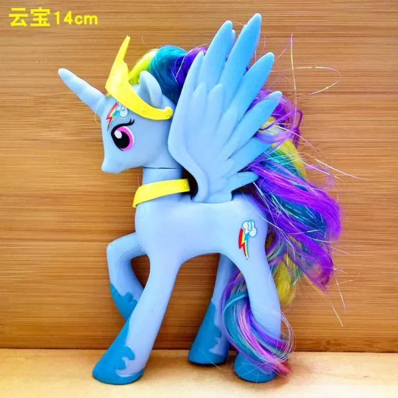 Фото Коллекционные фигурки My Little Pony: Дружба — это чудо, Пинки Пай, Рэйнбоу Дэш, Единорог, 14 см, ПВХ, подарок №3