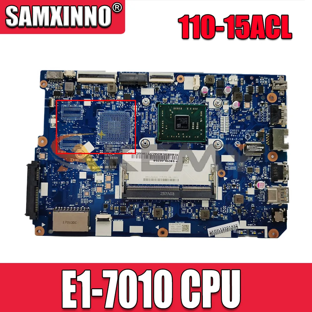 

Материнская плата для ноутбука Lenovo 110-15ACL, DDR3 100%