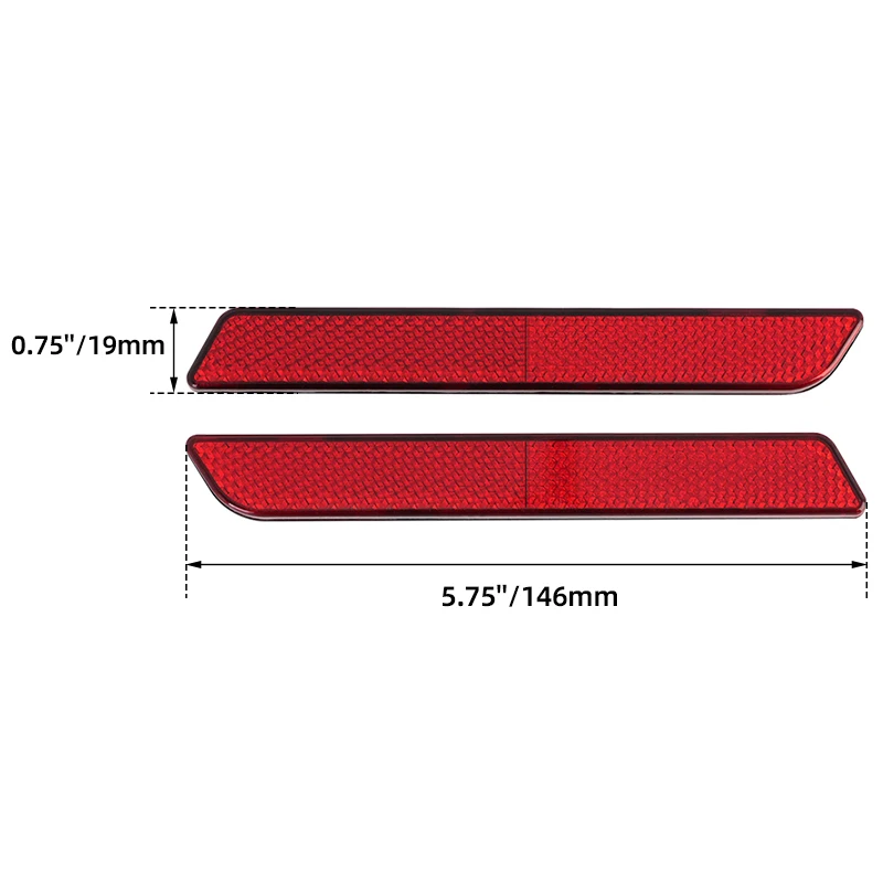 ABS мотоциклетная красная седельная сумка отражатель защелки чехлы для Harley Touring Road