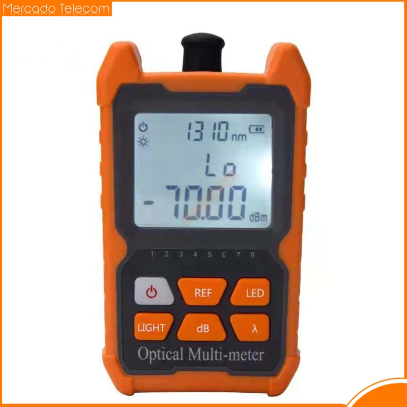 

Миниатюрный ручной волоконно-оптический измеритель мощности OPM тестер оптоволоконного кабеля-70 + 6 или-50 + 26