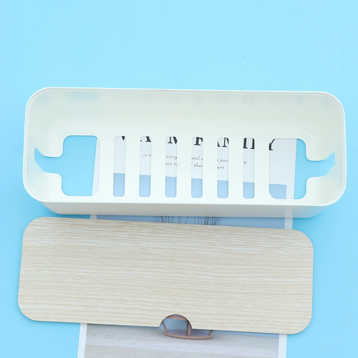 

Box Cable Cord Management Wire Organizer Desk Cables Hide Power Floor Winder Holder Cover Keeper Tidy Tray