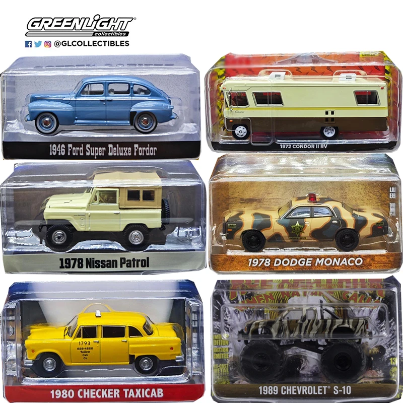Greenlight несколько моделей 1/64 пропорция новый стиль Ford-150 Dodge серия вультуры Детский