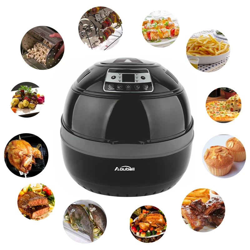 

Wholesale 6 In 1 Large capacity air fryer/rotisserie oven/toast oven without oi