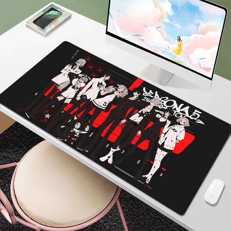 

Аниме Коврик для мыши Persona для ПК, кабинета, игровой коврик для мыши, резиновый коврик, игровой коврик для настольного компьютера, аксессуары для ноутбука, защита для стола, коврики для ноутбуков