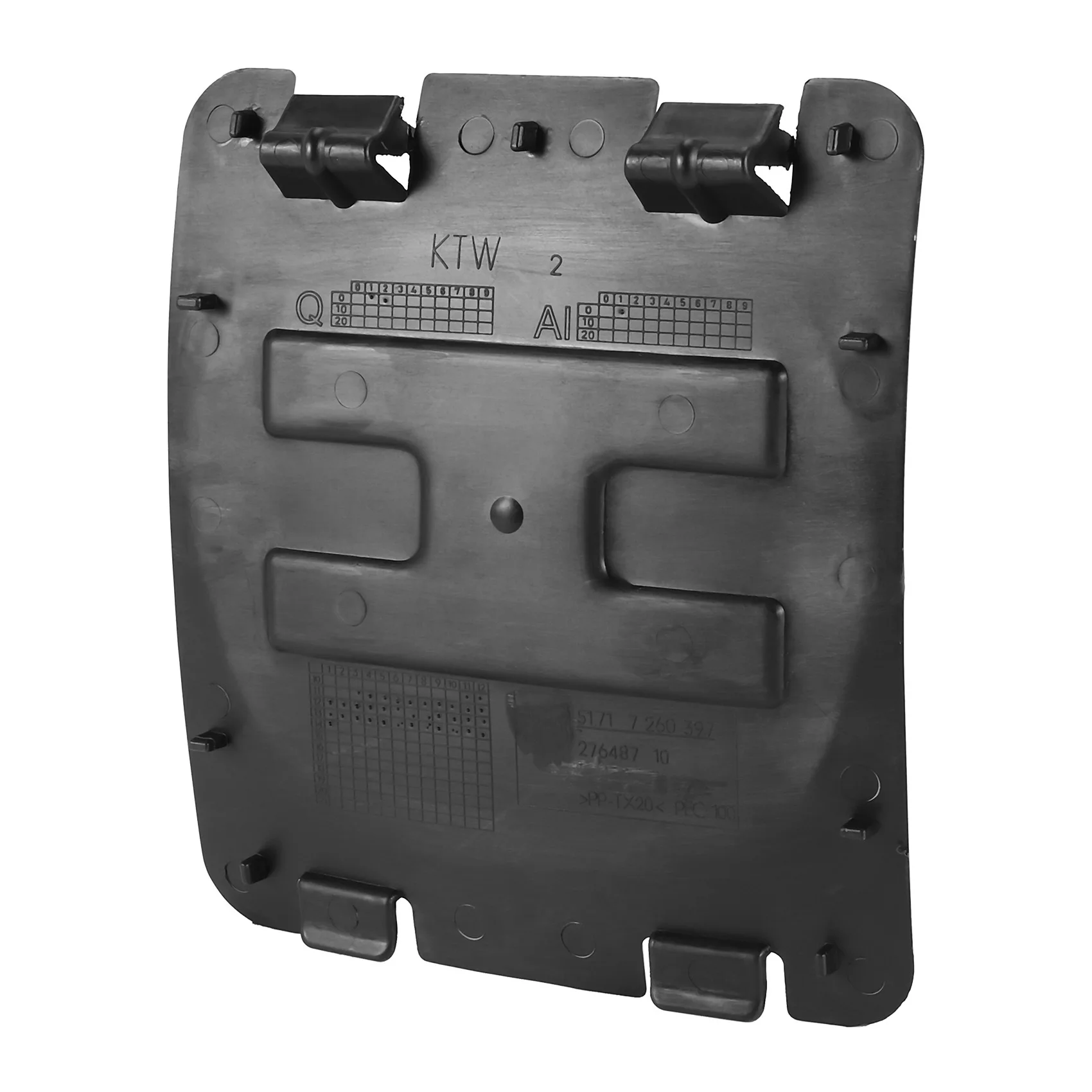 

51717260397 Wheel Housing Arch Lining Cover Bulb Change Flap for Bm-W F22 F23 F32 F33