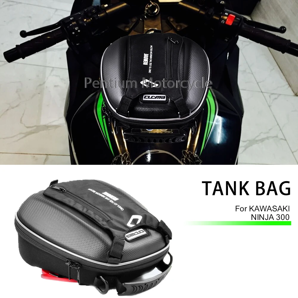 

Fuel Tank Bag Luggage For KAWASAKI NINJA300 NINJA 300 2013 - 2018 Motorcycle Navigation Racing Bags Tanklock