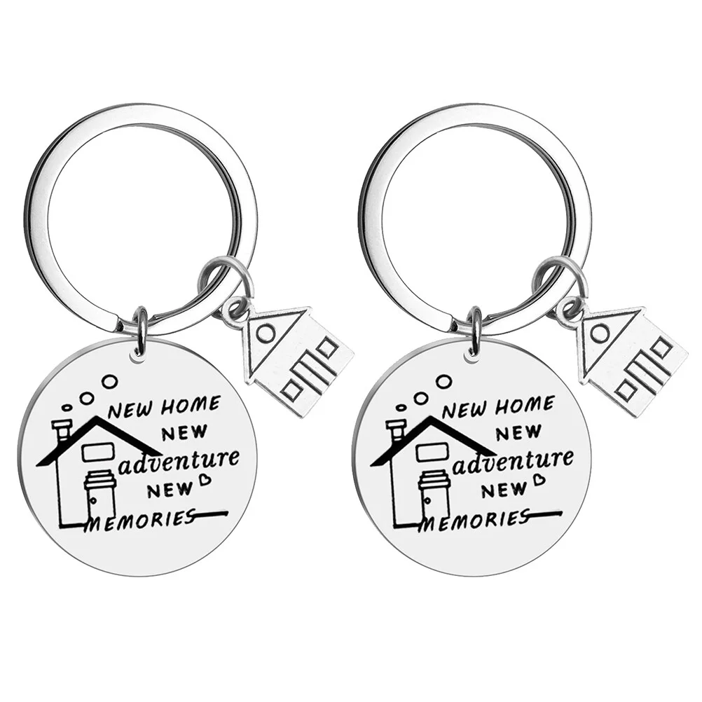 

2 шт., кольца для ключей из нержавеющей стали